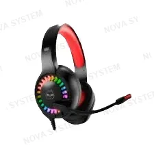 HALION AURICULARES HALION HELL HA-H841 RGB USB+3.5MM | NEGRO