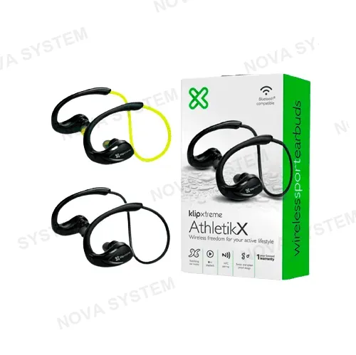 KLIP XTREME AURICULARES KLIP XTREME ATHLETIK X KHS-634YL BLUETOOTH | AMARILLO