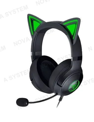 RAZER AURICULARES RAZER KRAKEN KITTY V2 CHROMA USB EDITION | NEGRO