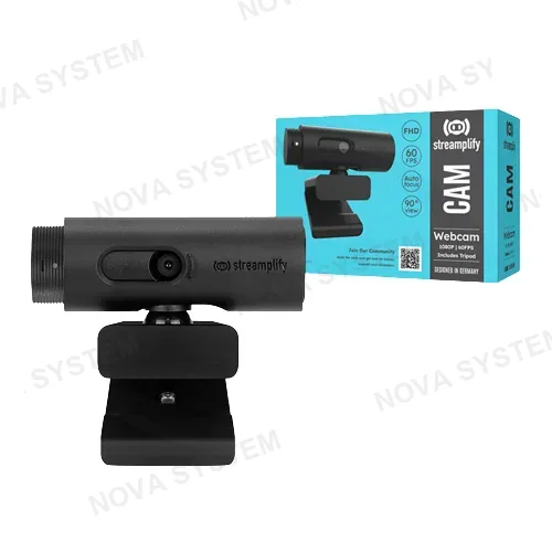STREAMPLIFY CAMARA WEB STREAMPLIFY CAM-FHD-2M60-BK 1080P 60FPS