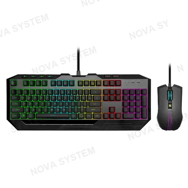 COOLER MASTER COMBO COOLER MASTER 2 EN 1 DEVASTATOR 3 RGB TECLADO + MOUSE | NEGRO