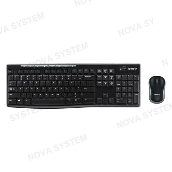 LOGITECH COMBO LOGITECH INALAMBRICO 2 EN 1 MK270 TECLADO + MOUSE (CAJA ABIERTA) | NEGRO