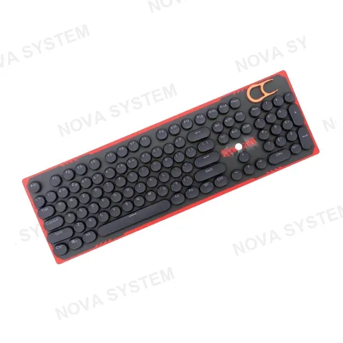 REDRAGON KEYCAPS REDRAGON A106 104 BLACK ROUND | NEGRO