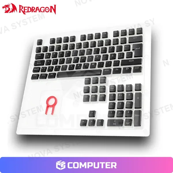 REDRAGON KEYCAPS REDRAGON SCARAB A130B-SP ESPAÑOL NEGRO | NEGRO