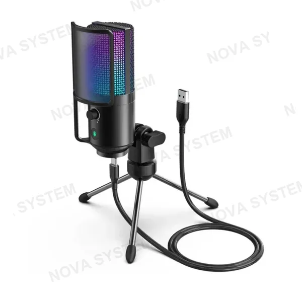 FIFINE MICROFONO FIFINE K669PRO3 NEGRO CON TRIPODE | NEGRO