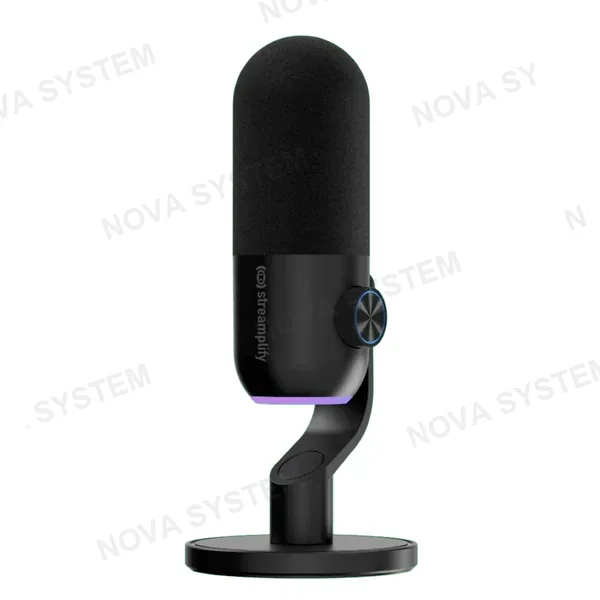 STREAMPLIFY MICROFONO STREAMPLIFY MIC MINI-48-RGB USB-A BLACK | NEGRO