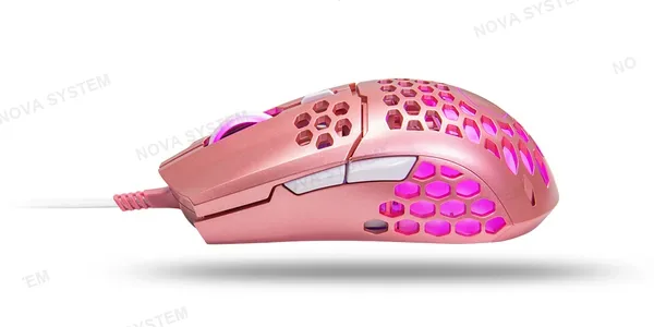 COOLER MASTER MOUSE COOLER MASTER SAKURA MM711 16000DPI | ROSADO
