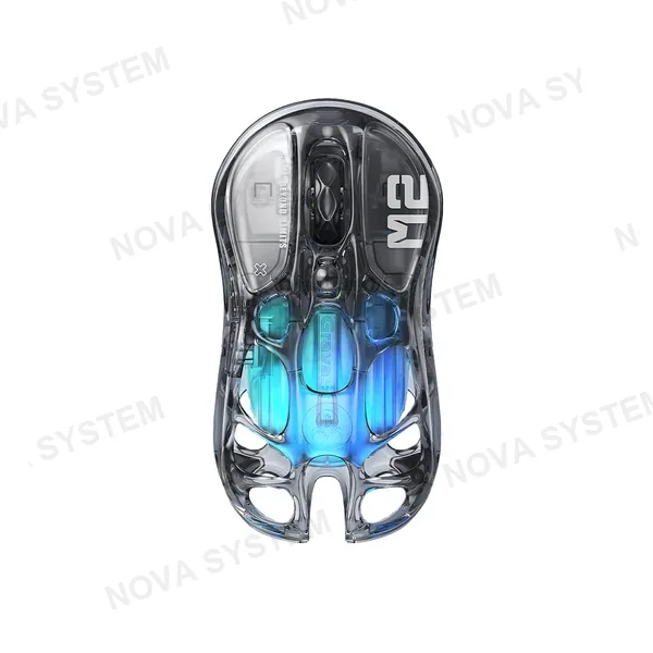 GRAVASTAR MOUSE GRAVASTAR MERCURY M2 Inalambrico | TRANSPARENT BLACK