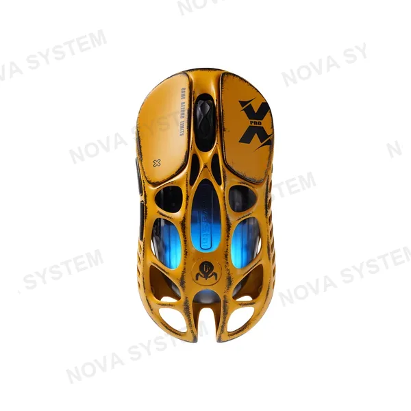 GRAVASTAR MOUSE GRAVASTAR MERCURY X PRO INALAMBRICO BT 8KHz 32KDPI BATTLE WORN YELLOW EDICIÓN ESPECIAL | YELLOW