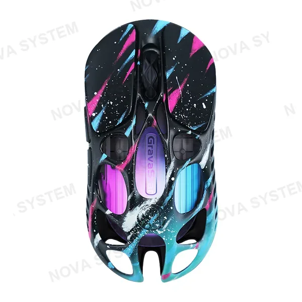 GRAVASTAR MOUSE GRAVASTAR MERCURY X PRO INALAMBRICO BT 8KHz 32KDPI NEON GRAFFITI EDICIÓN ESPECIAL | NEON GRAFFITI