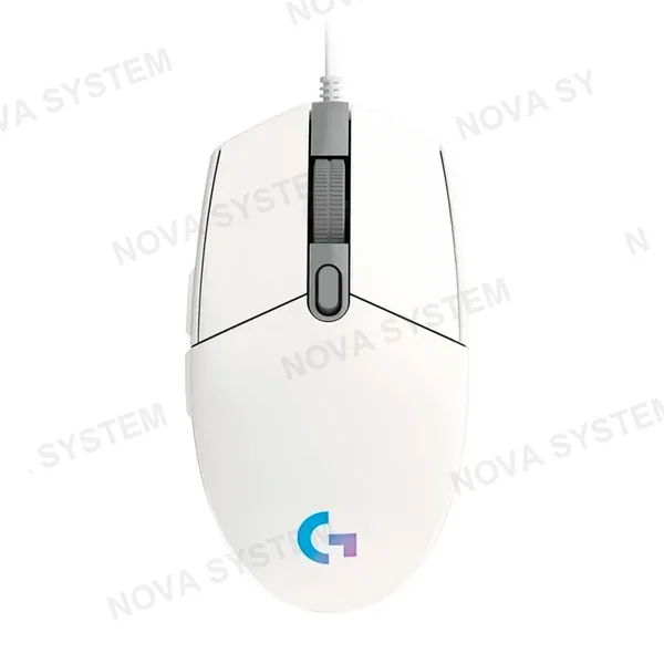 LOGITECH MOUSE LOGITECH G203 LIGHTSYNC RGB 8000DPI | BLANCO