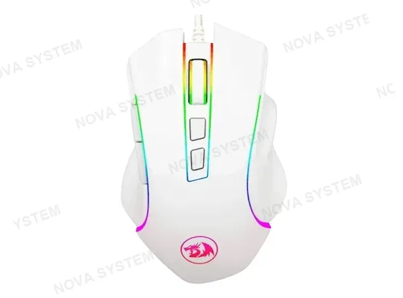 REDRAGON MOUSE REDRAGON GRIFFIN M607W 7 BOTONES 7200DPI | BLANCO