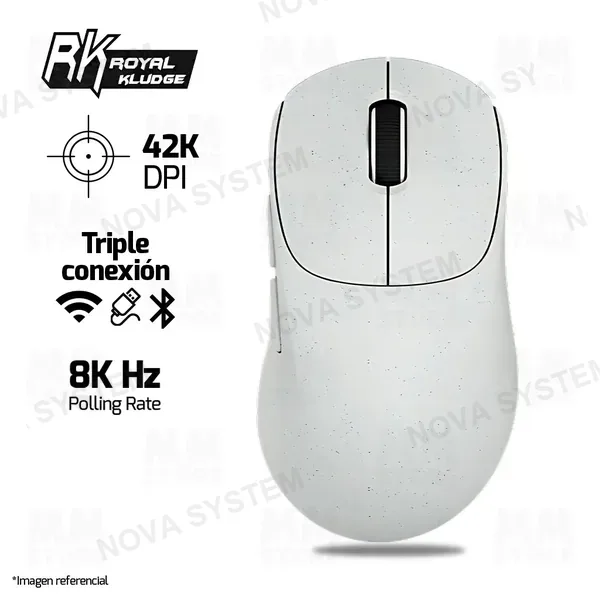 ROYAL KLUDGE MOUSE ROYAL KLUDGE MG5 INALAMBRICO 2.4 BT 26KDPI | SAVE THE OCEAN