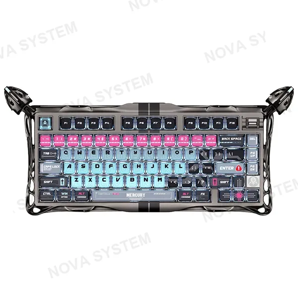 GRAVASTAR TECLADO MAGNETICO GRAVASTAR MERCURY V75 PRO HE ALAMBRICO US (SW-HF MAGNETIC) | CYBERPUNK