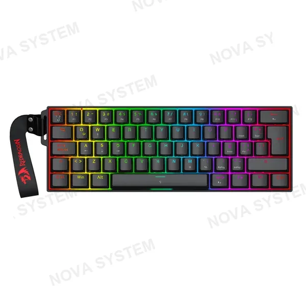 REDRAGON TECLADO MAGNETICO REDRAGON FIZZ K617 HE RGB ALAMBRICO SP (SW-ULTRA MAG) | NEGRO