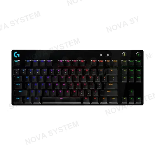 LOGITECH TECLADO MECANICO LOGITECH PRO ALAMBRICO LIGHTSYNC TKL | NEGRO