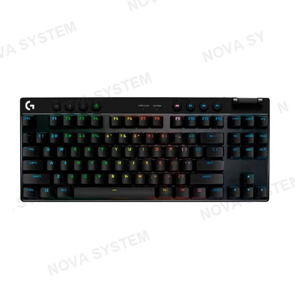 LOGITECH TECLADO MECANICO LOGITECH PRO X TKL LIGHTSPEED LIGHTSYNC WL USB (SW-GX BROWN) | BLANCO