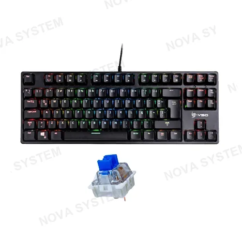 VSG TECLADO MECANICO VSG ALNITAK RGB (SW-AZUL) | NEGRO