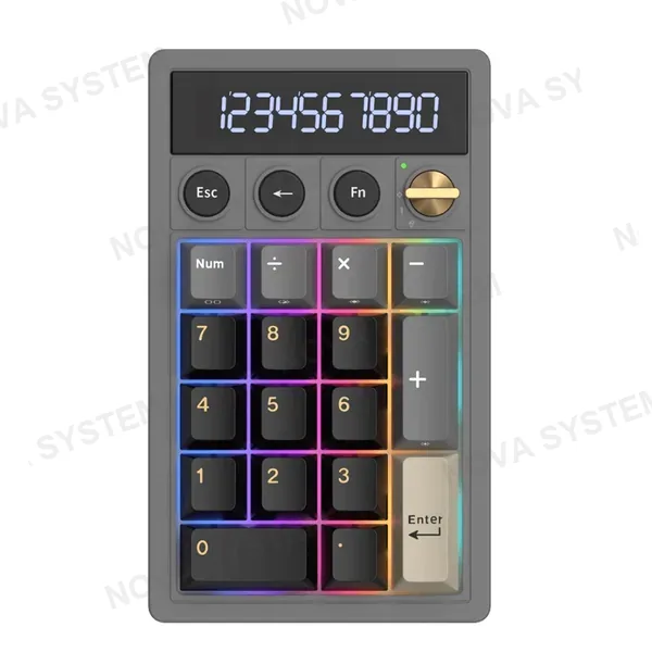 ROYAL KLUDGE TECLADO NUMPAD MECÁNICO ROYAL KLUDGE RK M20 DONGLE 2.4 BT WIRED (SW-VIOLET) | PHANTOM