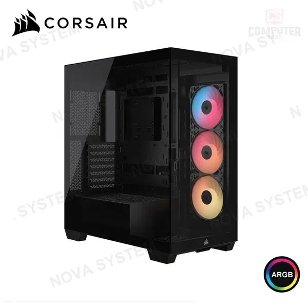 CORSAIR CORSAIR 3500X, CALL OF DUTY® BLACK OPS 6 EDITION: Mid-Tower PC Case