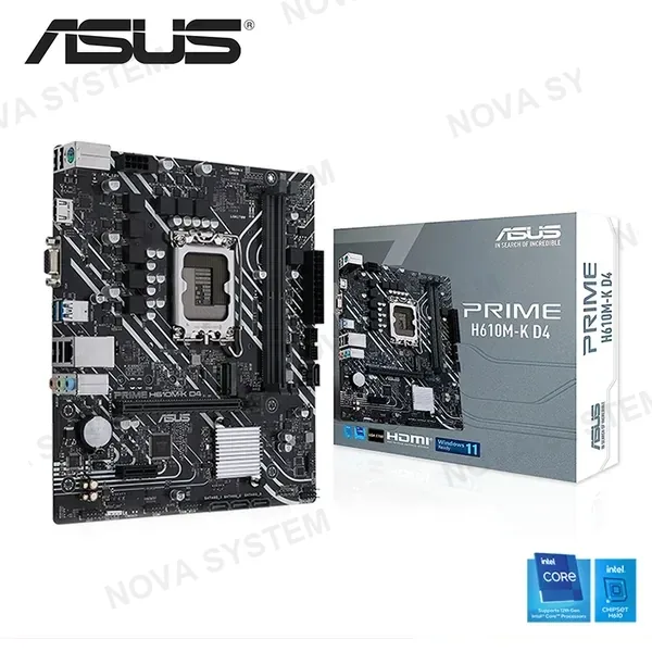 ASUS MOTHERBOARD ASUS PRIME H610M-F D4 M.ATX DDR4 LGA 1700