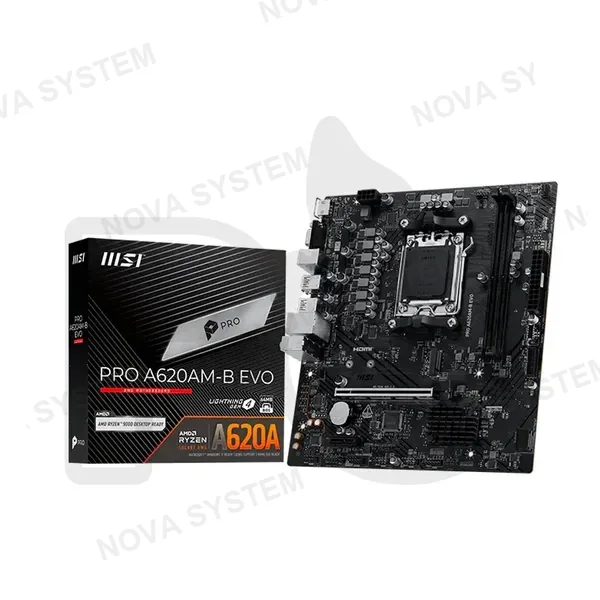 MSI MOTHERBOARD A620M-B EVO DDR5 MSI PRO
