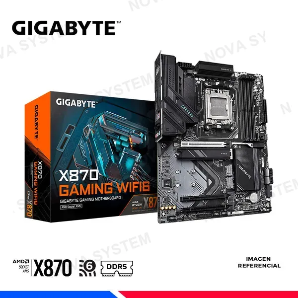 GIGABYTE MOTHERBOARD MADRE X870 GIGABYTE GAMING WIFI6