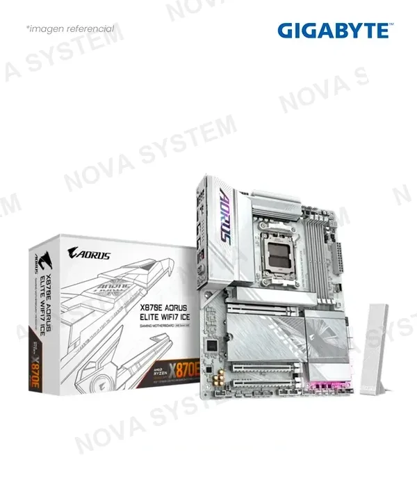 GIGABYTE MOTHERBOARD X870E GIGABYTE AORUS ELITE ICE WIFI7