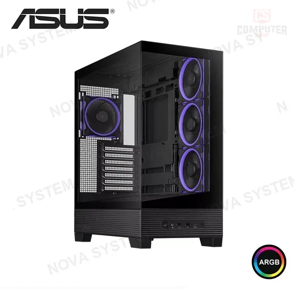 ASUS CASE ASUS A31 PLUS BLACK MID TOWER 4 FAN ARGB