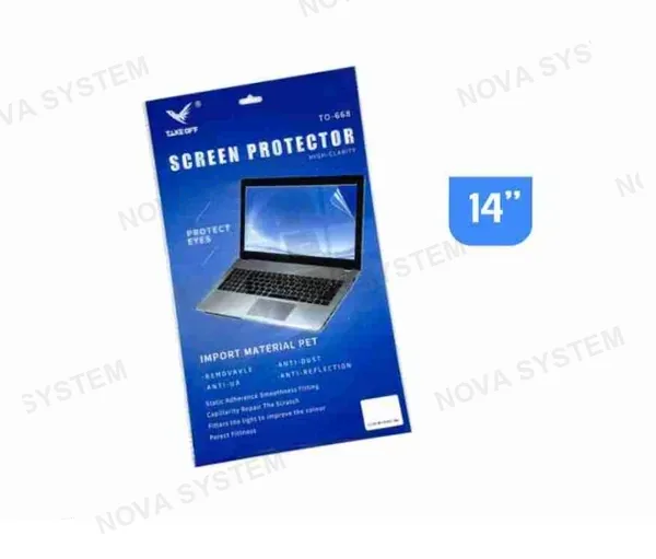 PROTECTOR PROTECTOR DE PANTALLA PARA LAPTOP NB 14" KNT-1157