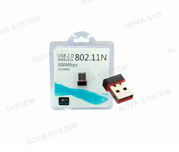ADAPTADOR ADAPTADOR WIFI UÑA UW003RK 8188 KNT 1153