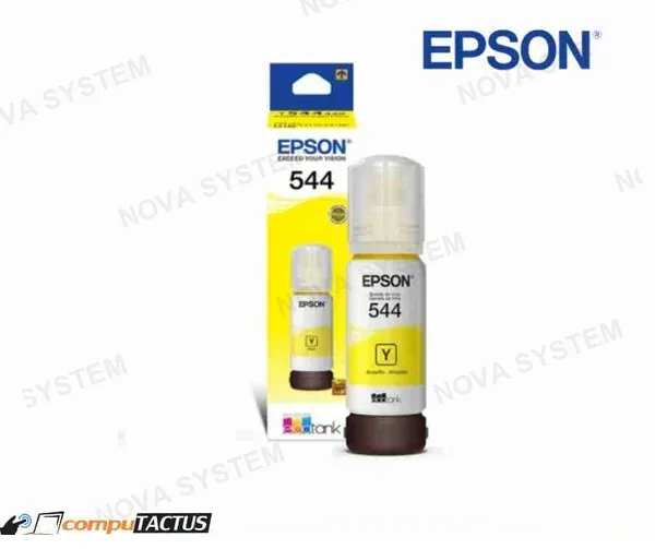 EPSON CAJA DE TINTA EPSON T544420-AL, COLOR AMARILLO, CONTENIDO 65ML.