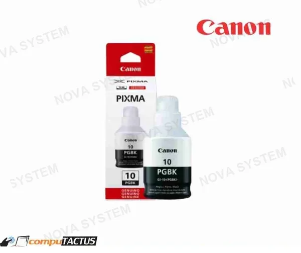 CANON BOTELLA TINTA CANON GI-10PGBK (NEGRO) GI-10PGBK BLACK P/ G510/ G5011/ G6010/ G
