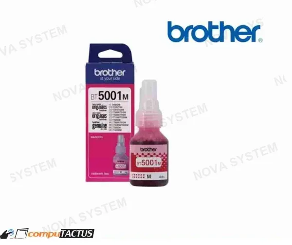 BROTHER BOTELLA DE TINTA BROTHER BT5001M MAGENTA - ROJO