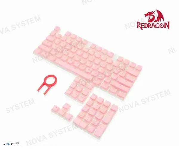 REDRAGON KEYCAPS REDRAGON SCARAB, SPANISH, A130P-SP PINK