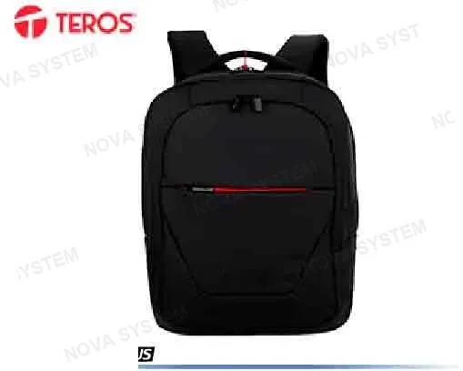 TEROS MOCHILA BACKPACK TEROS WORK BLACK TE-ACS9017BK PARA NOTEBOOKS DE HASTA 15.6"