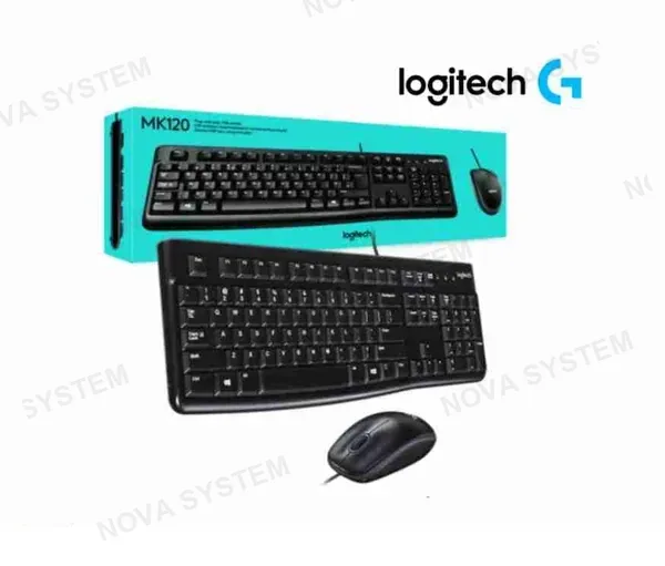 LOGITECH COMBO LOGITECH MK120 ( 920-004428 ) TECLADO + MOUSE...