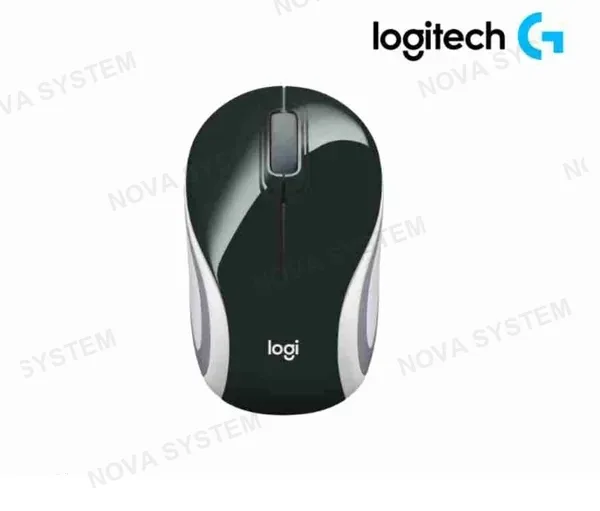LOGITECH MOUSE WIRELES LOGITECH M187 BLACK NEGRO MINI REFRESH WIFI (910-005459)