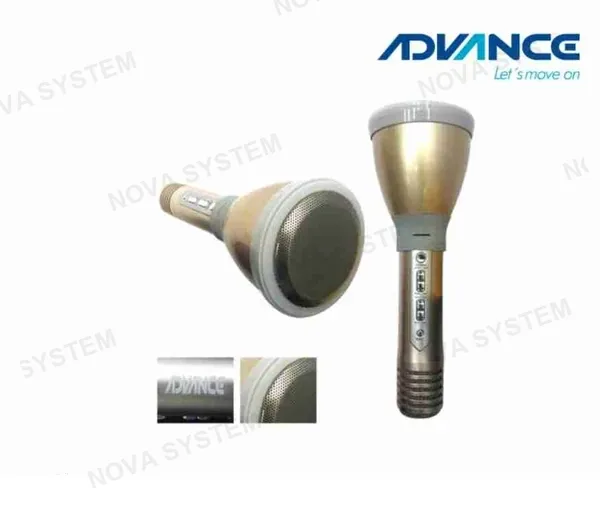 ADVANCE MICROFONO INALÁMBRICA ADVANCE KM660, BLUETOOTH, ECO SOUND, ALTAVOZ INTEGRADO, 3W, 1200 MAH