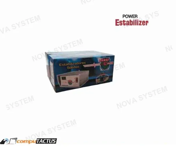 ESTABILIZADOR ESTABILIZADOR POWER ESTABILIZER DE1KVA 1R (LATA) CONTROL RELOJ