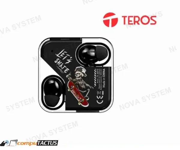 TEROS AUDIFONOS TEROS INALAMBRICOS TWS TE8072N NEGRO