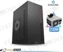 ENKORE CASE ENKORE ULTRA, ENC 1001, 2 USB, + ( FUENTE 230W )AUDIO MICRO, BRILLANTE, NEGRO