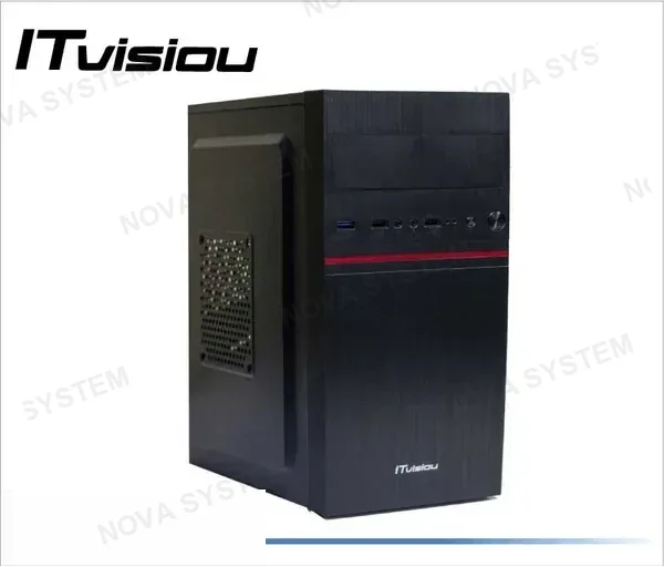 CASE CASE ITVISIOU IT1714, FUENTE 700W, MICRO-ATX, MINI- ATX