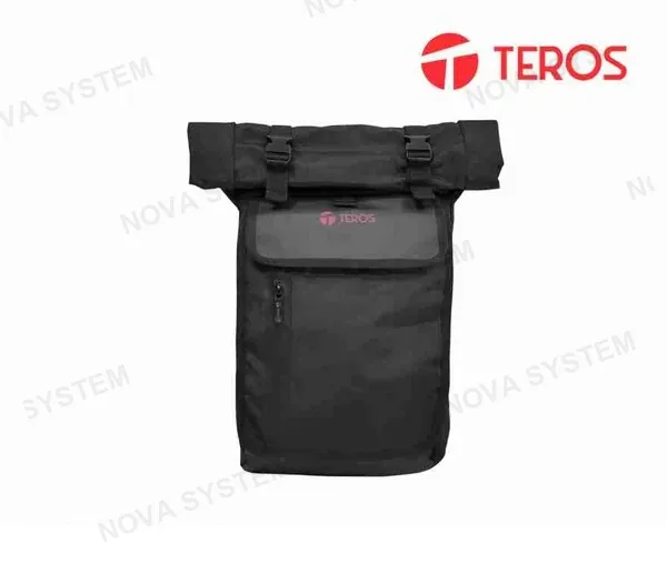 TEROS MOCHILA TEROS TE-ACS9018BK, POLIÉSTER, SOPORTA NOTEBOOKS DE HASTA 15.6", NEGRO