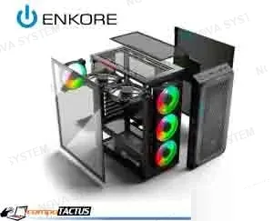 ENKORE CASE MYSTIC ENC 5001 GAMER (D:34CM W:18CM 41CM) 4FAN MIRROR RAINBOW ENKORE