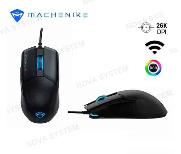 MOUSE MOUSE GAMING MACHENIKE M7 PRO WIRED BLACK, 12,800 DPI