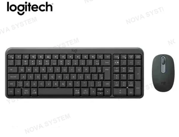 LOGITECH KIT TECLADO Y MOUSE LOGITECH MK250 INALAMBRICO, BLUETOOTH BLACK (920-013513)