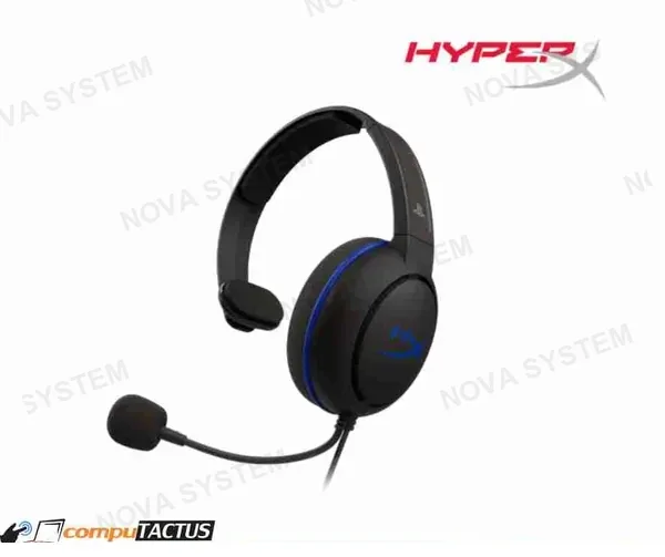 HYPERX AUDIFONO GAMER HYPERX CLOUD CHAT HEADSET COMPATIBLE CON PS4 BLACK/BLUE