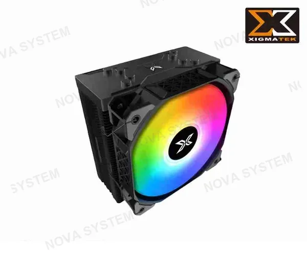XIGMATEK COOLER DE PROCESADOR XIGMATEK, AIR KILLER S (BK) VENTILADOR X22C PLACA POSTERIOR DE ACERO REFORZADO