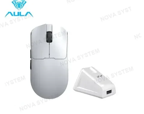 AULA MOUSE AULA SC380PRO, INALAMBRICO MAGNETICO 3 EN 1, DPI 1200, BLUETOOTH , WHITE